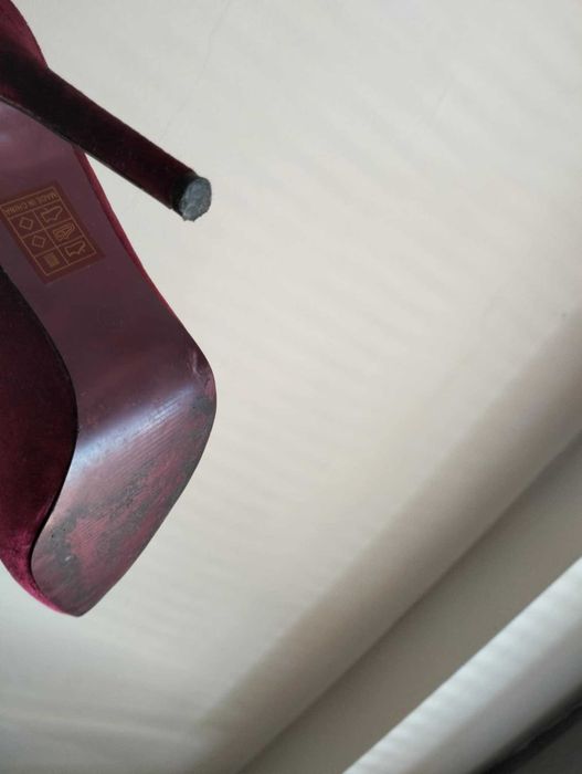 Официални велурени обувки №37