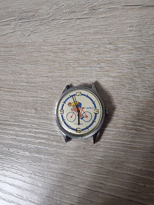 Часы Чайка Велосипедист