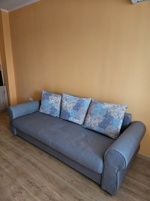 Canapea extensibila cu topper