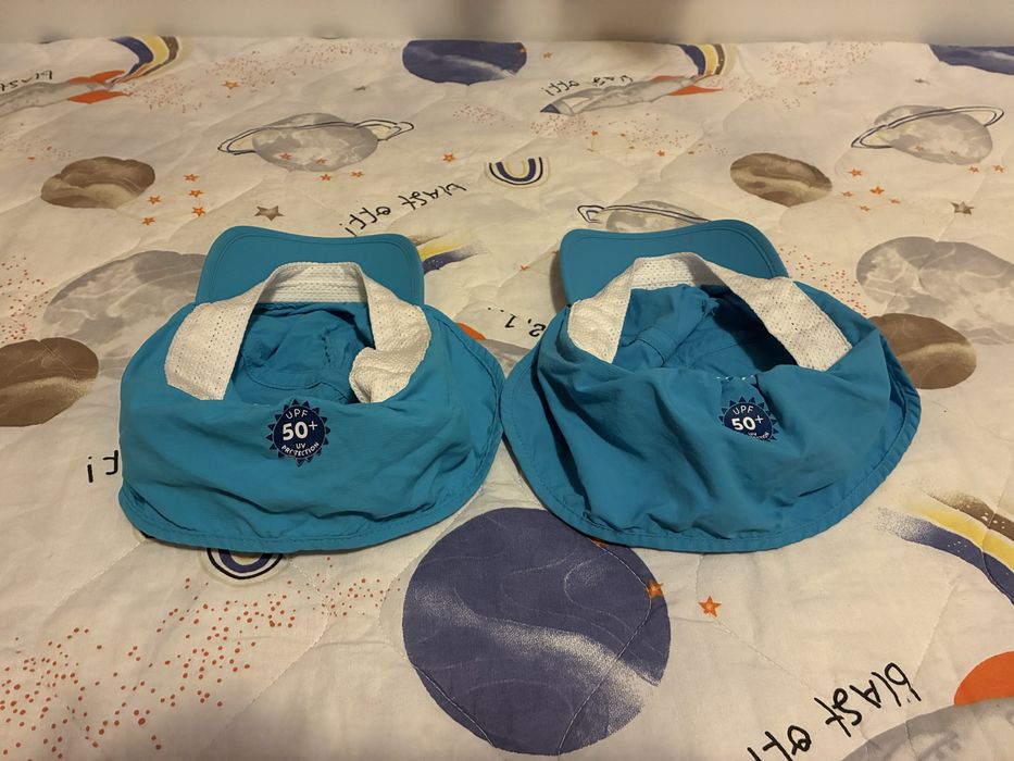 Слънцезащитна детска/бебешка шапка Nabaiji/Decathlon.