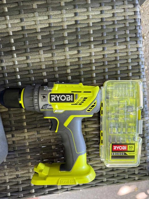 Trusa scule electrice Ryobi R18CK4F-252S, acumulatori 2 Ah si 5 Ah