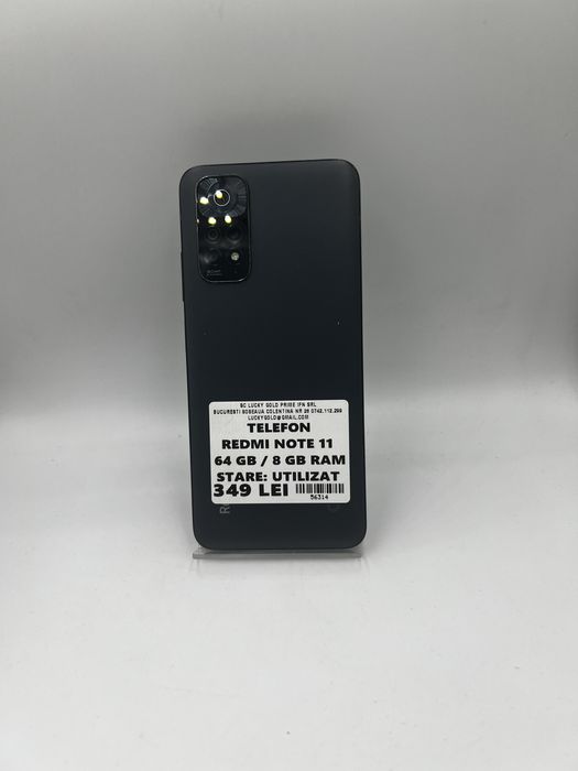 Lucky Gold Colentina / Redmi Note 11 / 64 Gb / 8 Gb Ram / #56314