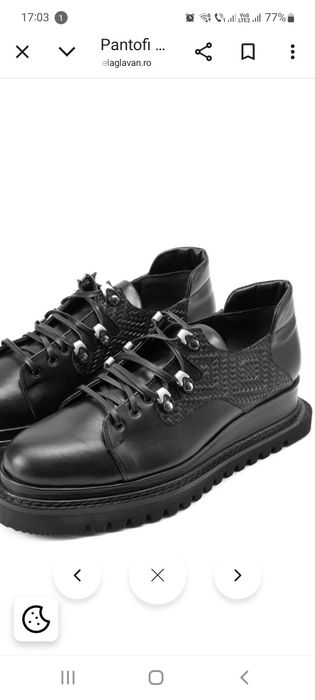 Pantofi piele naturala Mihaela Glavan