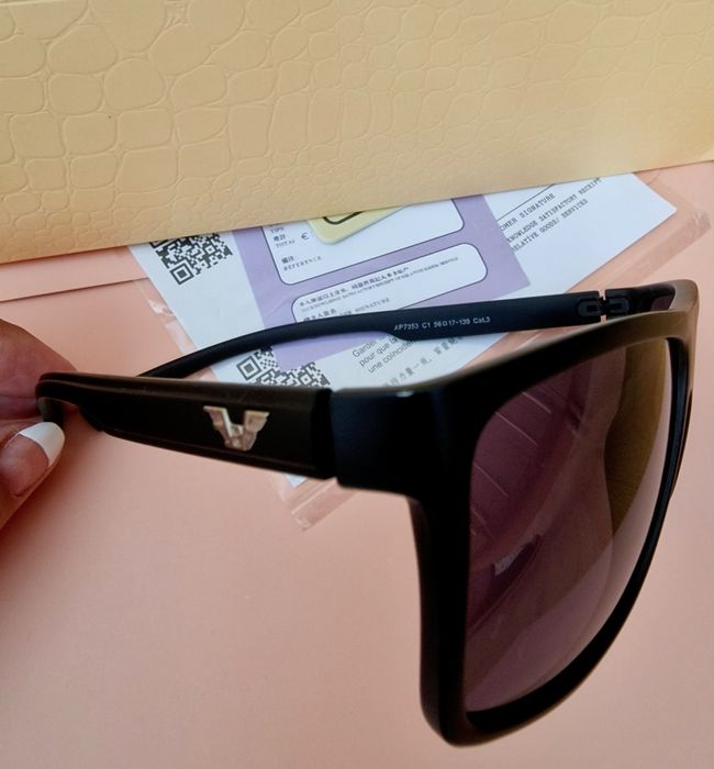 Ochelari de soare barbati Armani,super model import Italia, toc textil inclus