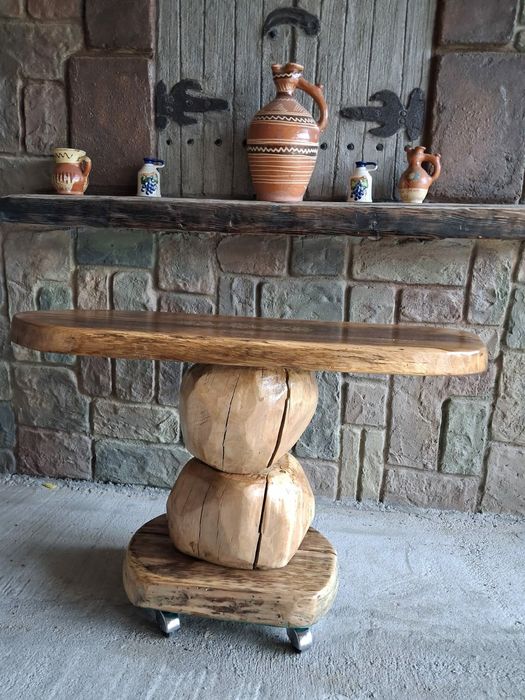 Măsuță rustică  de cafea