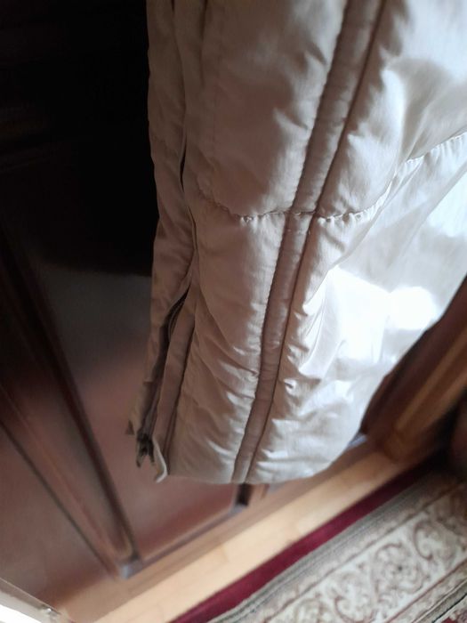 Fas de fete, lung, matlasat si calduros, bej S