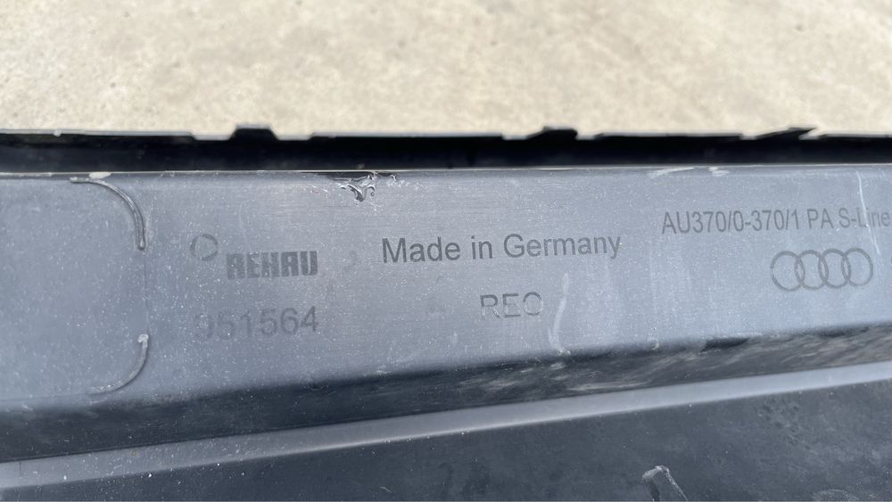 2 броя дифузьор Audi A3 8V S-Line