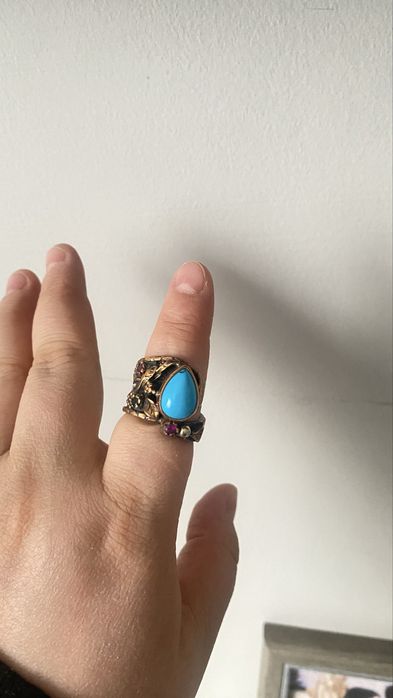 Серебряное кольцо