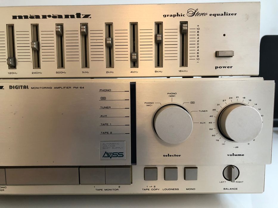 продавам витидж Hi-Fi уредба на Marantz