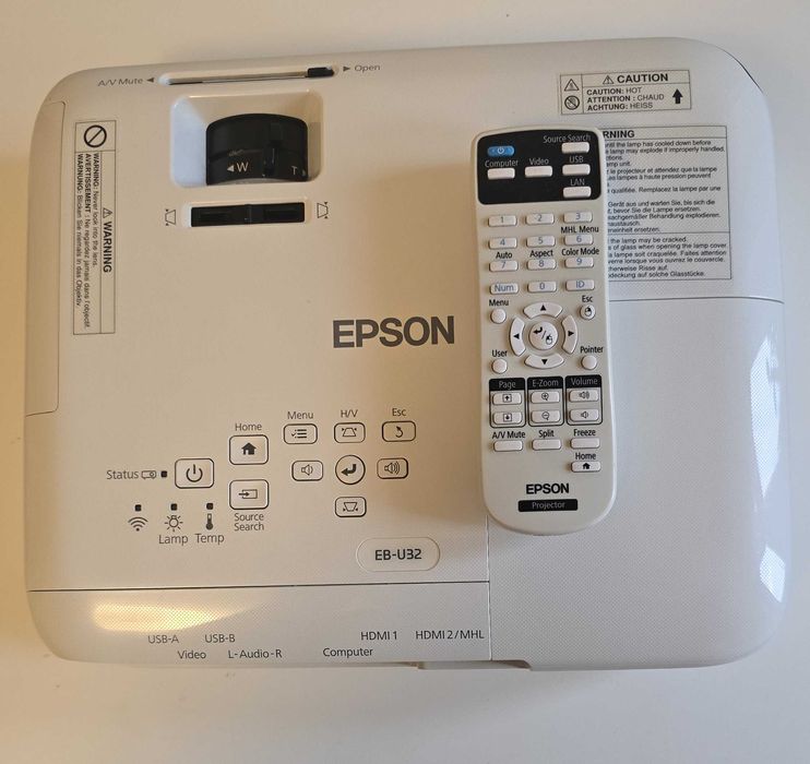 Proiector Epson EB-U32 WUXGA 3LCD 3200 Lumeni H722B #65