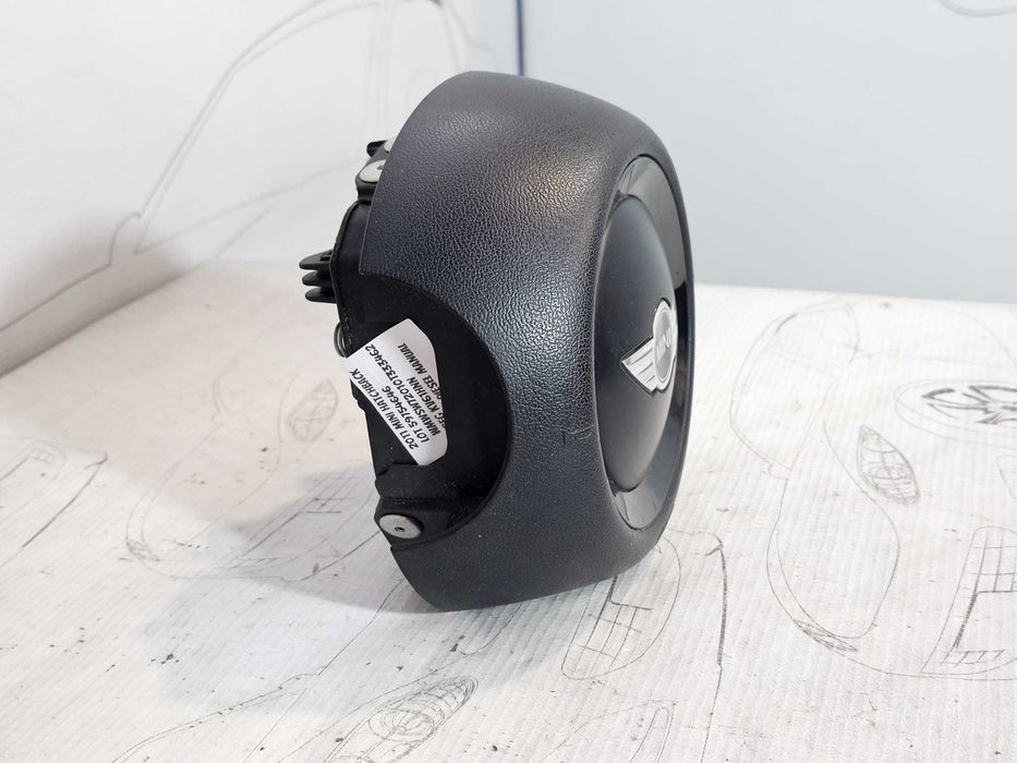 Airbag volan șofer Mini Cooper SD / Cooper / One R56 2006-2013 2011 2.0 SD 135kW Cod OEM: 6791373, 32306791373 (5G3)