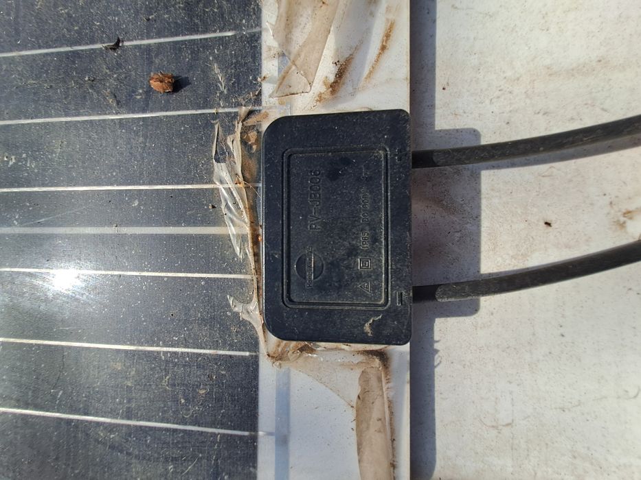 Покрив с панел за триколка