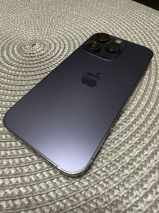 iPhone 14 Pro, Deep Purple, 128 GB, baterie 82%