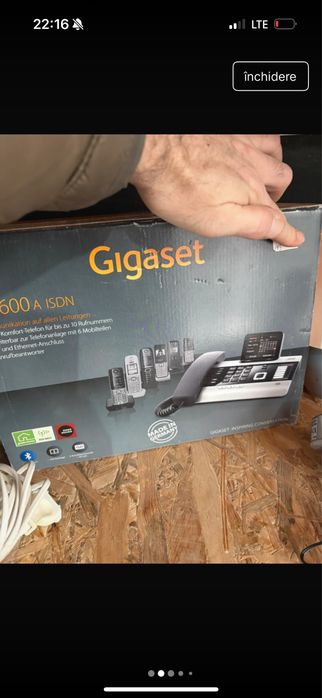 Telefon de birou microcentrala