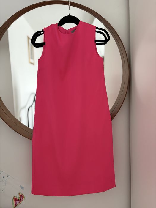 Rochie casual fermoar mare COS, fuchsia roz-S