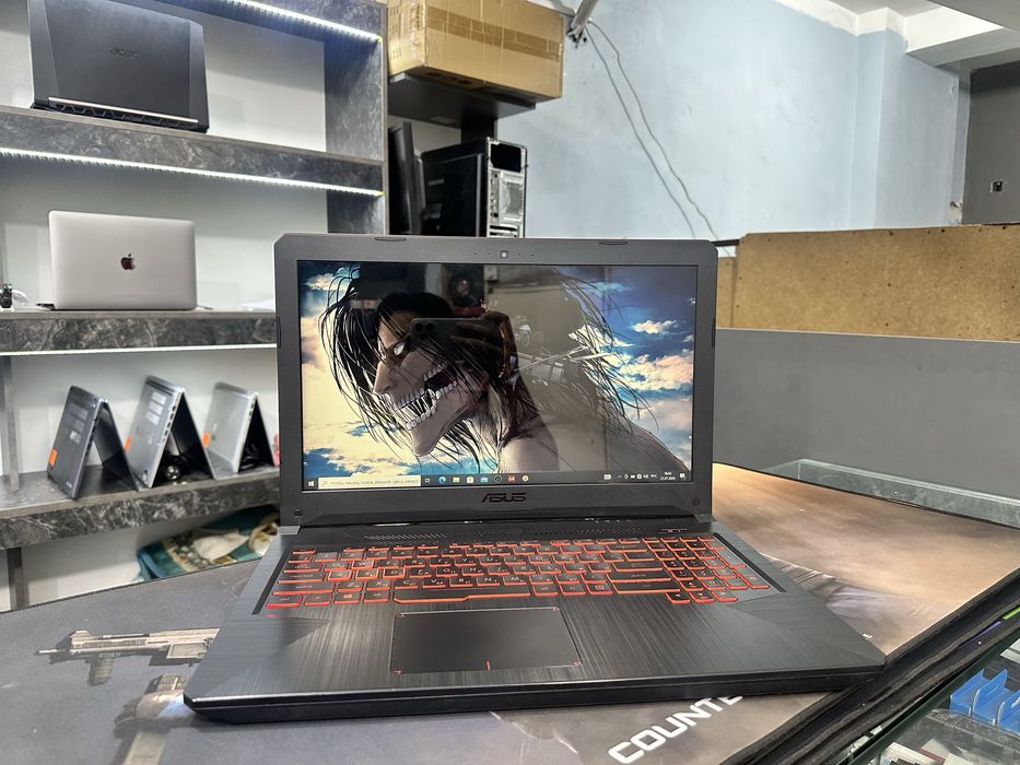 Мощный игравой ноутбук Asus Tuf Gaming i5-8300H 8/256 GTX1050