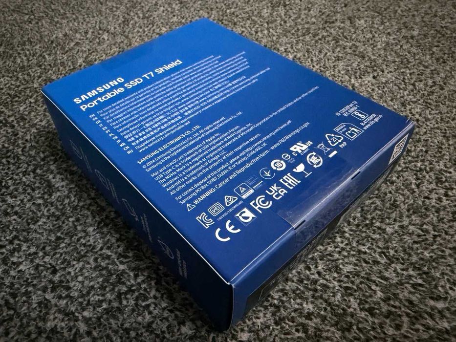 SSD Portabil / Samsung T7 Shield / 1 Tb /  Pana la 1050 Mbs / Sigilat