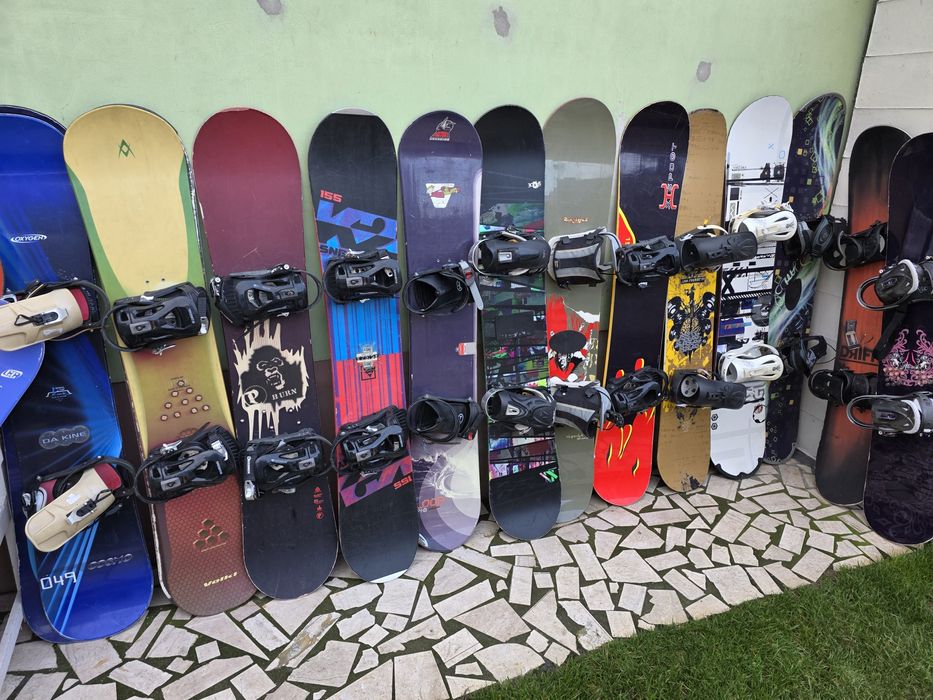 Snowboard cu legaturi