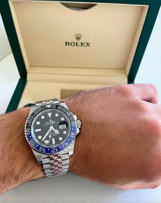 Rolex GMT MASTER II - MASTER 2 - blue/black - bratara Jubilee - 2020