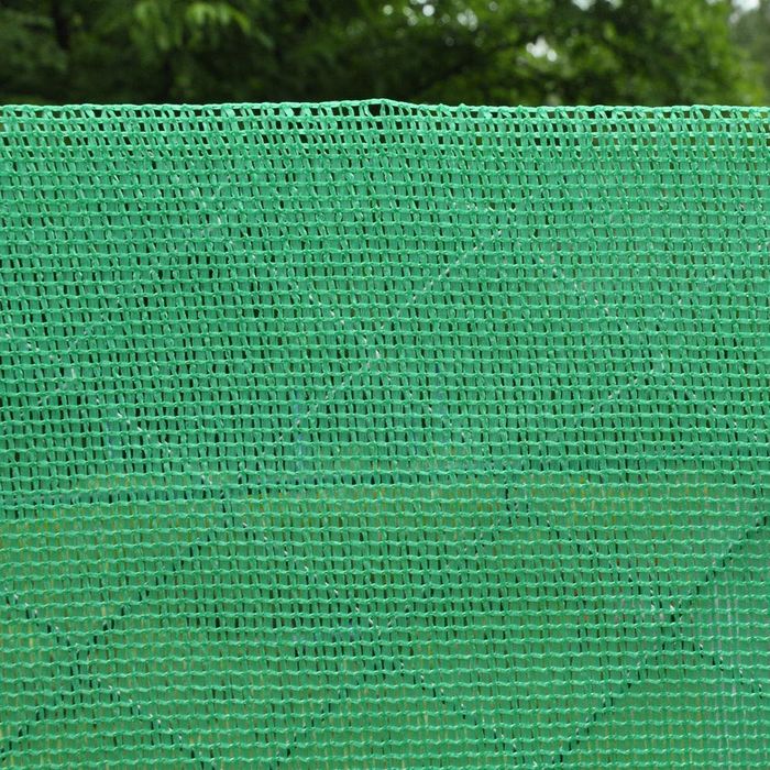 Plasǎ de gard GeoSol verde deschis 140g/m2. Dimensiune: 1,5m x 100m.