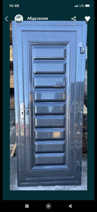 Входные железные двери