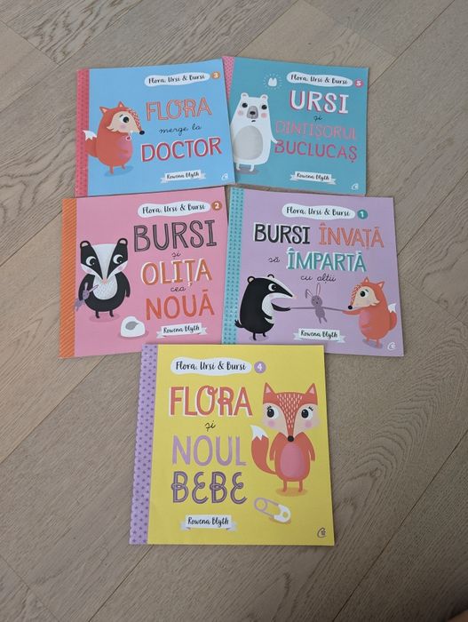 Seturi 5-6 carti copii (6luni - 3ani)