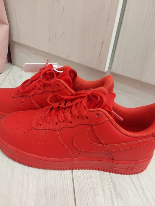 Кеды красные air force