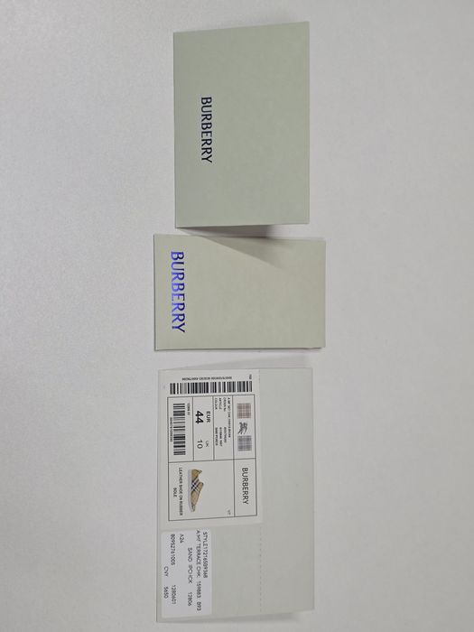 Burberry кроссовки (мужские)