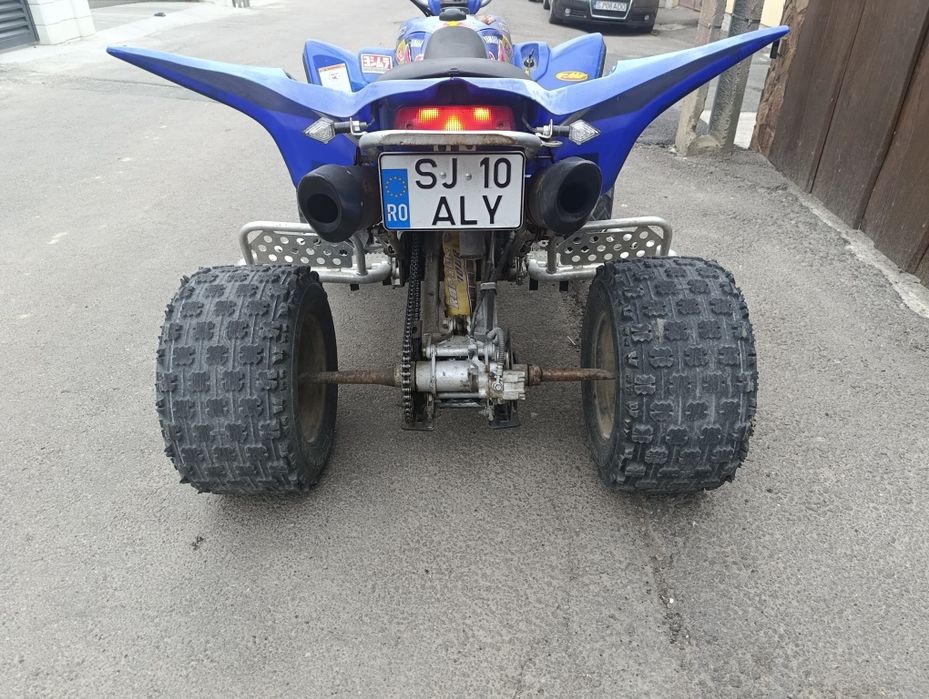 vand Yamaha Raptor 350 INMATRICULAT nr negre.