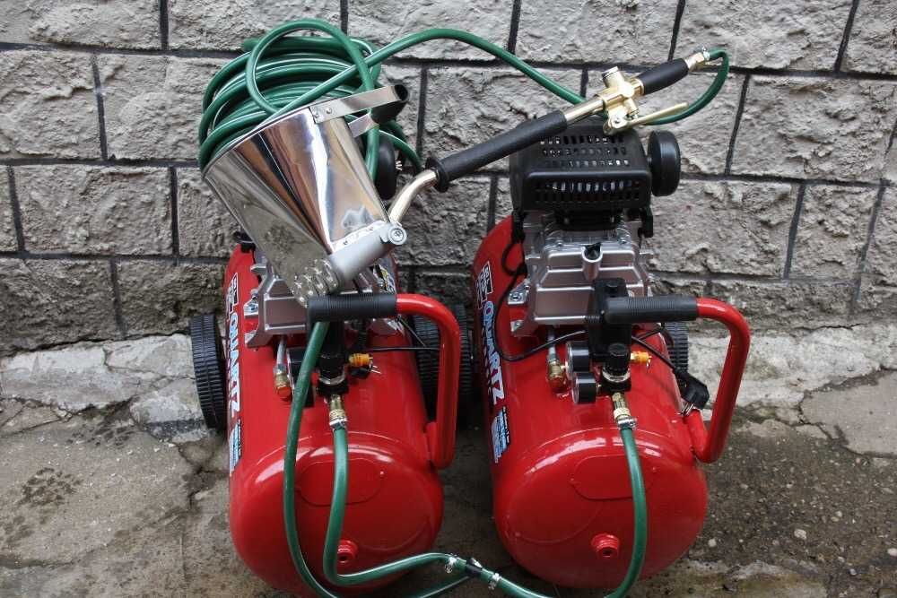 Masina de tencuit PNEUMATICA 60mp / ora cu 2 compresoare NOUA