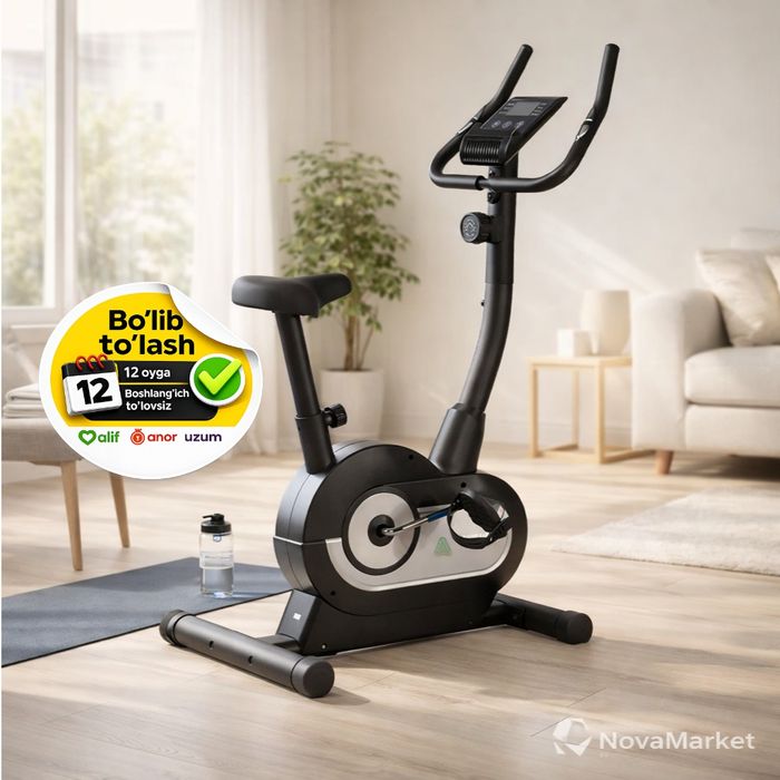 Велотренажёр Axelus Velo AX08 магнитный домашний фитнес 110 кг

• Магн