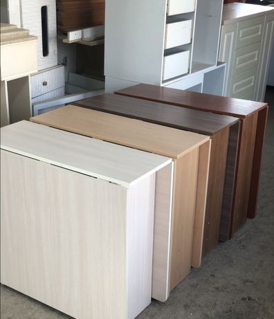 Новые Стол книжка|стол трансформер|раскладной|обеденный|тумба|red