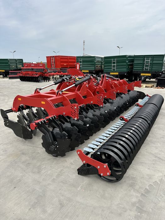 Teradisc 5 m rabatare hidraulica, disc greu mega