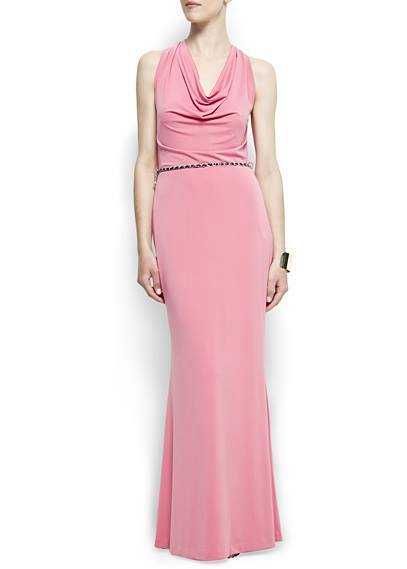 Rochie Mango Simpla, Eleganta cu Lantisor, NOUA