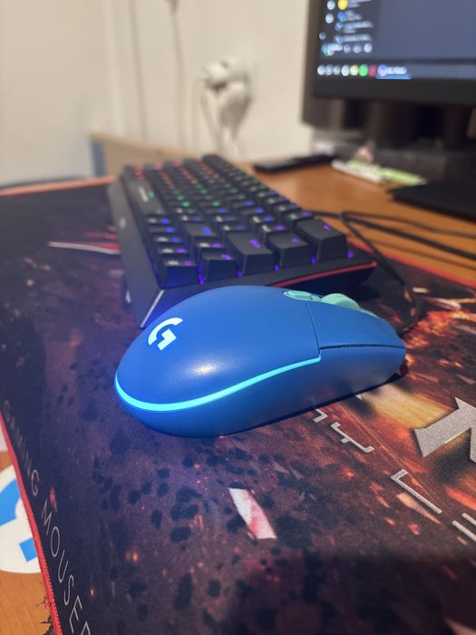 Гейминг клавиатура и мишка