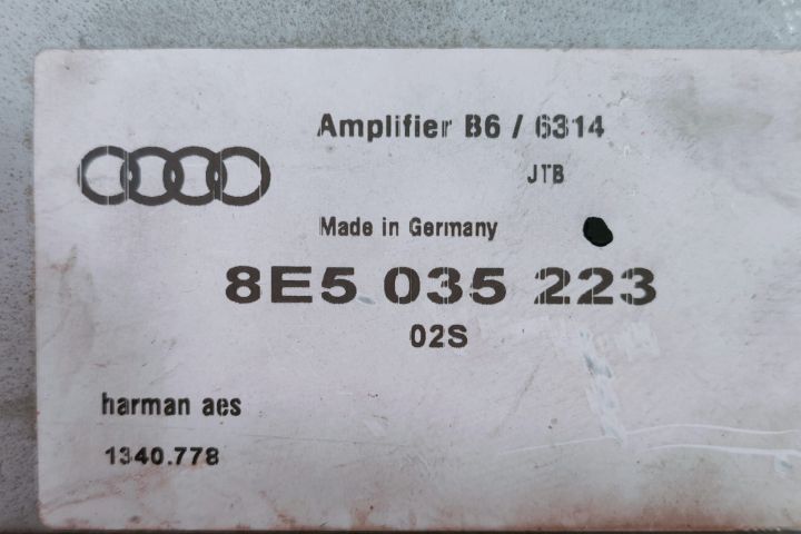 Amplificator Audio 8E5035223 Audi A4 B7
