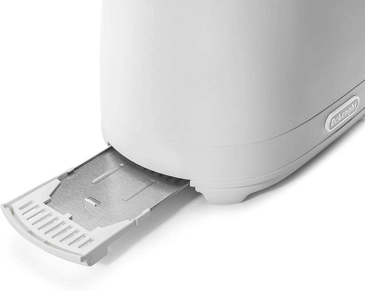 ПРОМО 2г Гаранция Нов Тостер DeLonghi CTLAP2203W Контрол на Изпичане