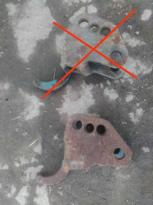 Серьга кронштейна навески МТЗ (догружатель) .