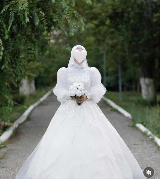 Свадебные платья 7000 тенг