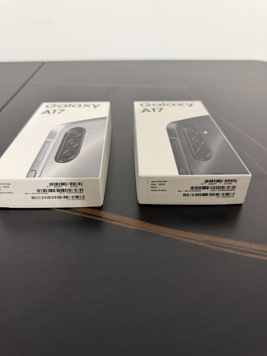 Samsung A17 Noi-Silver-Black