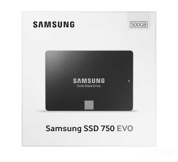 SSD Samsung 750 EVO 500 GB, SATA 2.5", здоровье 99%