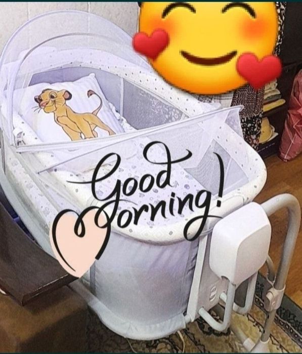 Чакалоклар сенсорли, узи тебранадиган, музыкальный беланчаги