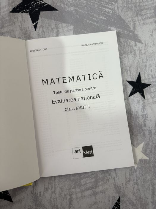 Vand culegeri de matematica respectiv limba si literatura romana