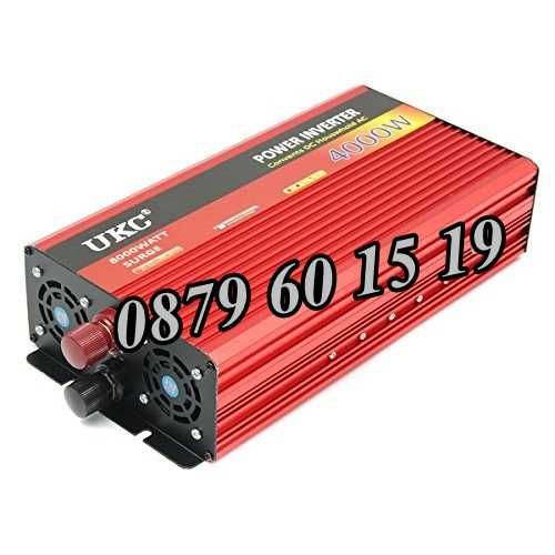 Инвертори 500W, 1000W, 2000W, 4000W, 5000W 12V/24V 220V, преобразовател