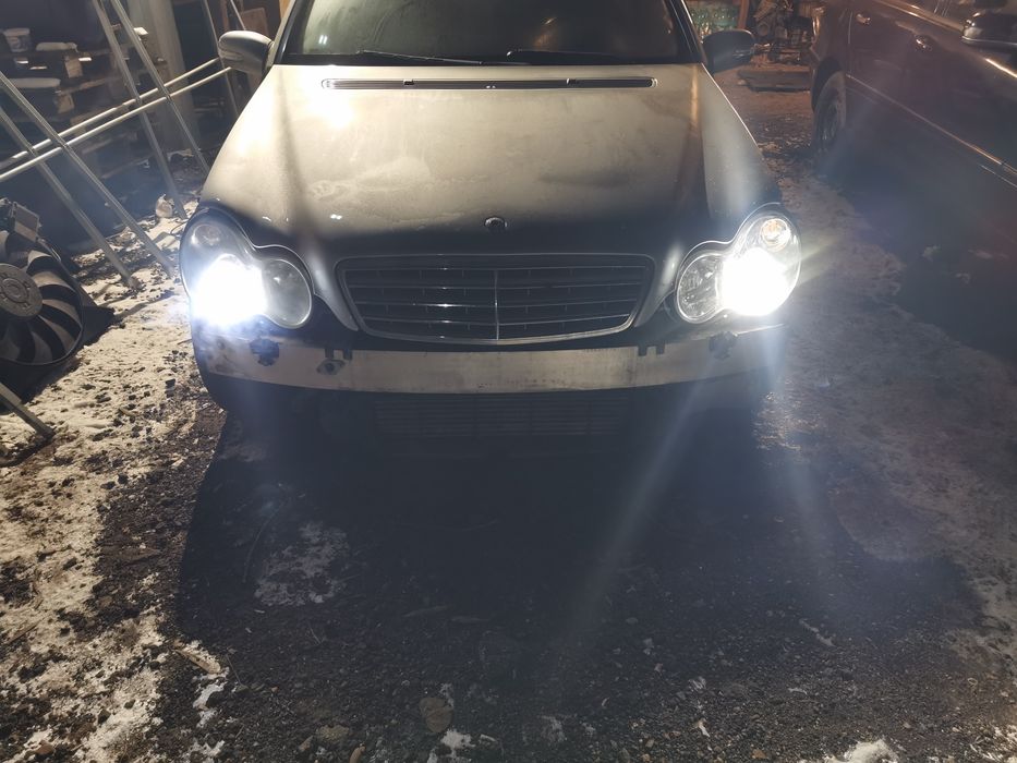 Faruri xenon cu lupă Mercedes w203