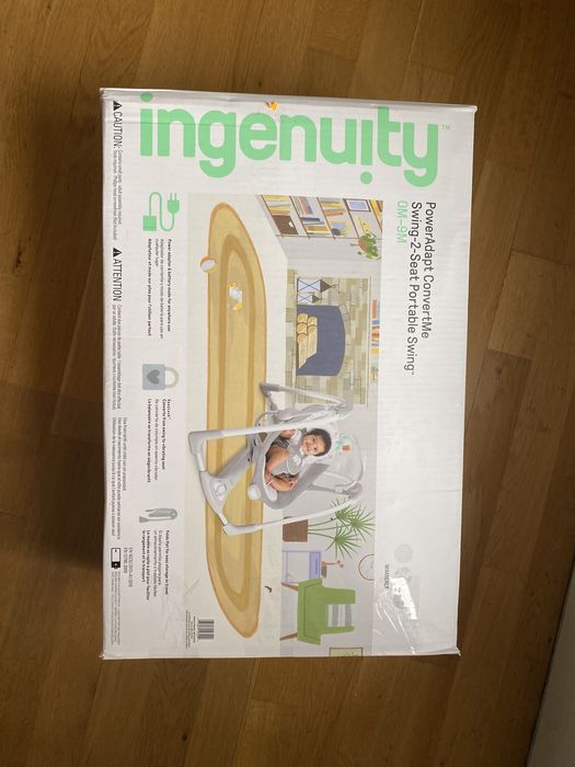 Leagan si balansoar transformabil 2 in 1 Ingenuity