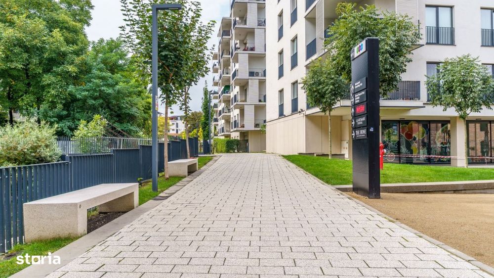 Apartament cu 2 camere, complex Record Park, mobilat si utilat, garaj