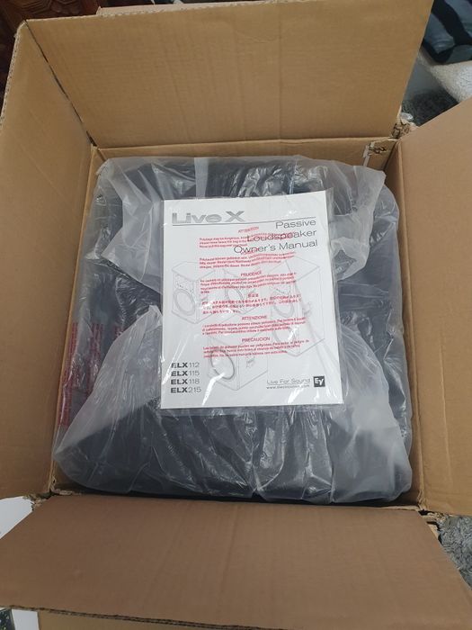 Electro Voice ELX 115 + Stație putere EP2000