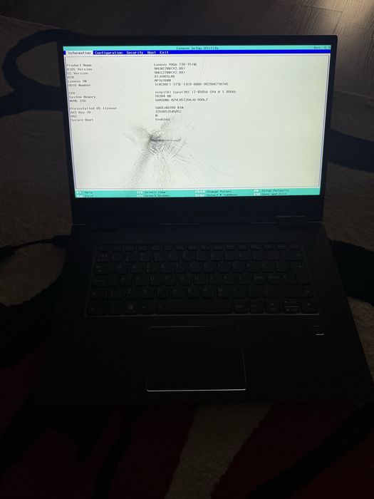 Laptop lenovo yoga 730-15iwl display protectie sparta