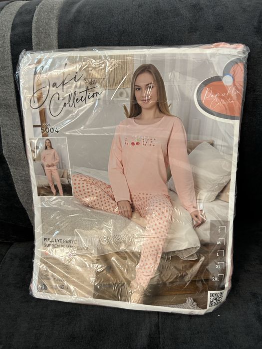 Pijamale damă tunică Baki – noi-nouțe cu etichetă, mărimi S–XXL